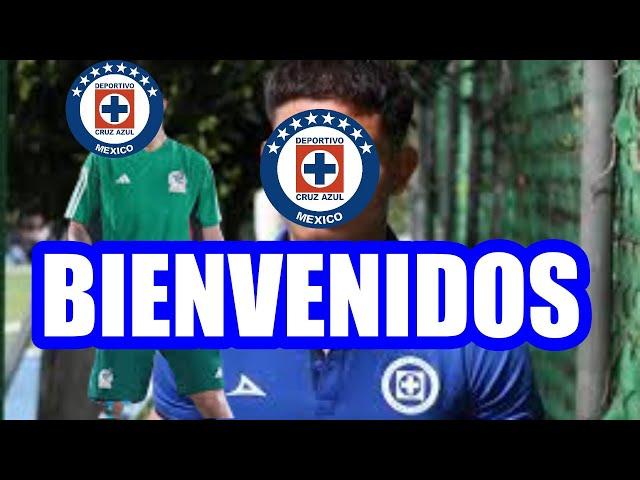 PRIMEROS DOS REFUERZOS DEL CRUZ AZUL OFICIALES MARTIN ANSELMI LOS PIDIO Y YA TRABAJAN CON EL EQUIPO