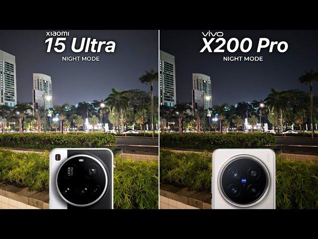 Xiaomi 15 Ultra VS Vivo X200 Pro NIGHT MODE Camera Test