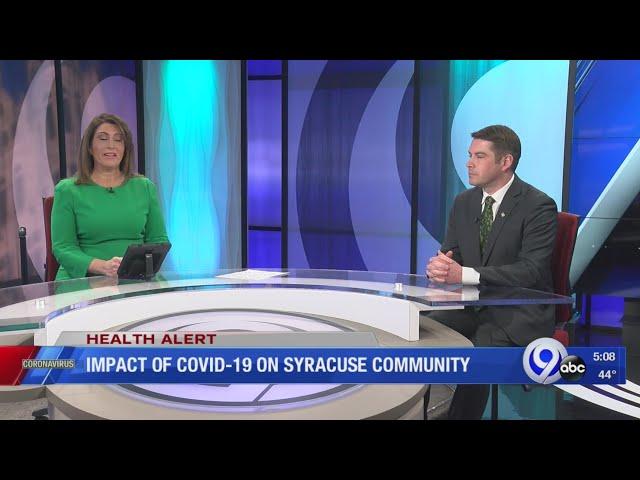 Impact of COVID-19 on Syracuse community