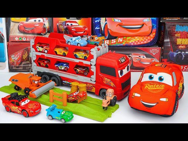 Disney Pixar Cars Unboxing Review | Lightning McQueen | Disney Pixar Cars Mini Racers McQueen Truck