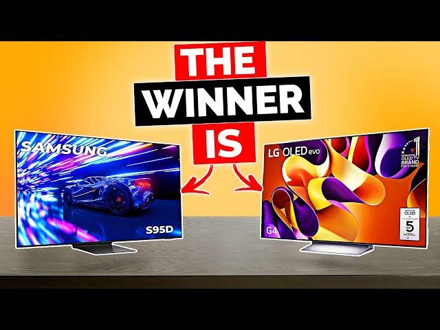 Samsung S95d Vs LG G4 - This Is The Best OLED TV! (This Wasn't An Easy Pick)