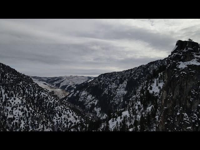 Winter in Logan Canyon