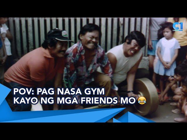 'Pag nasa gym kayo ng friends mo | Captain Barbell | Cinemaone