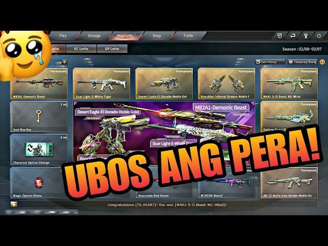 VVIP M82A1-DEMONIC BEAST Lapis Lotto Black Market |CrossFire Philippines| MonarchZombieV4