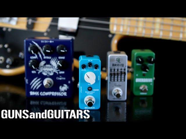 These cheap BASS EFFECTS are actually AWESOME!