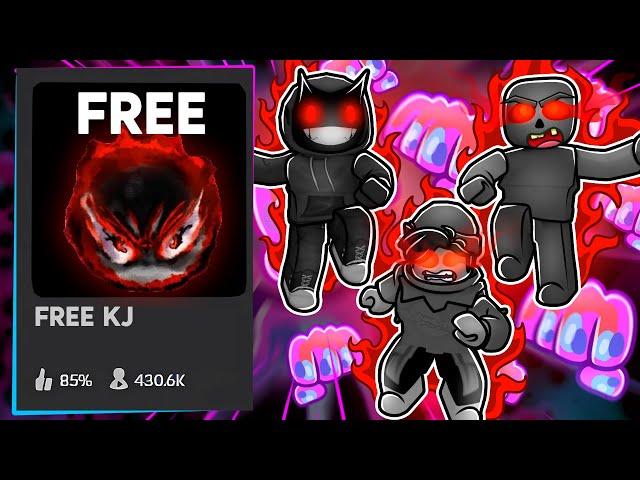 ADMIN KJ FREE FOR ALL In ROBLOX The Strongest Battlegrounds