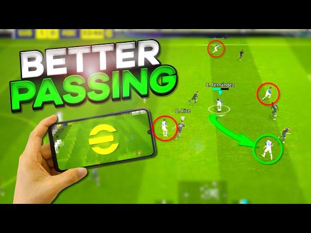 You MUST Learn These Passing Tips RIGHT NOW!!! | eFootball 2024 Mobile Guide