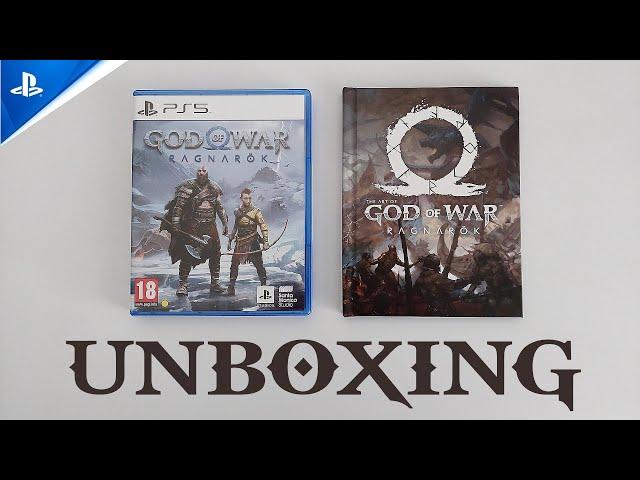 God of War: Ragnarök - Unboxing + Art Book (pre-order bonus)