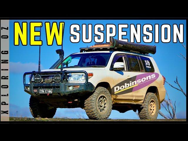 DOBINSONS MRR - 3 way adjustable SUSPENSION | Landcruiser Details, Install, Test & Review | MRA