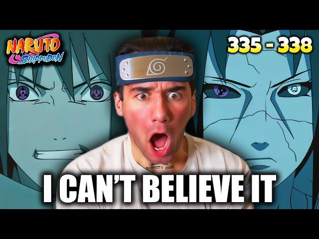 I CAN'T BELIEVE IT.. Naruto Shippuden Reaction: Ep. 335 - 338