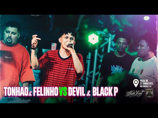 DEVILZINHA & BLACK PHANTER VS TONHÃO & FELINHO | SEMI-FINAL | Batalha do Tanque | RJ