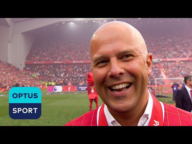 'This club is UNBELIEVABLE'  Arne Slot after Liverpool lift the Premier League trophy at Anfield