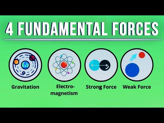 The 4 Fundamental Forces (Interactions) Of Physics Explained