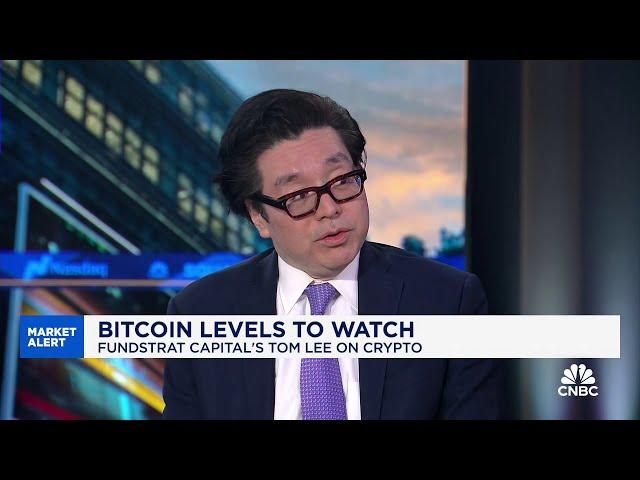 Bitcoin's going to be one of the best performing assets this year, says Fundstrat's Tom Lee