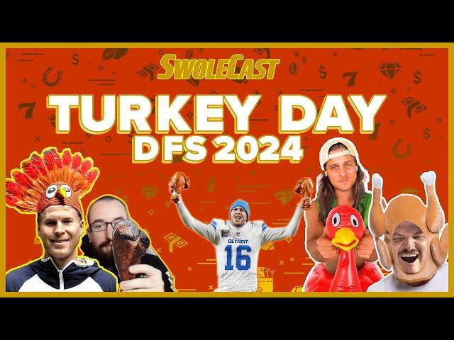 THANKSGIVING SWOLECAST!! (NFL DFS First Look)