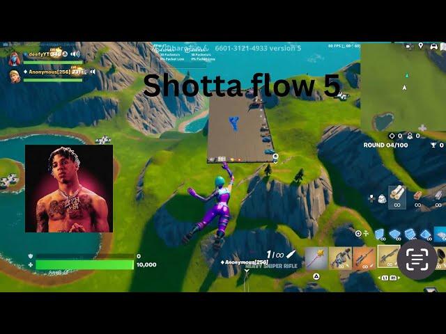 Shotta flow 5 - nle choppa - fortnite montage ( clean )