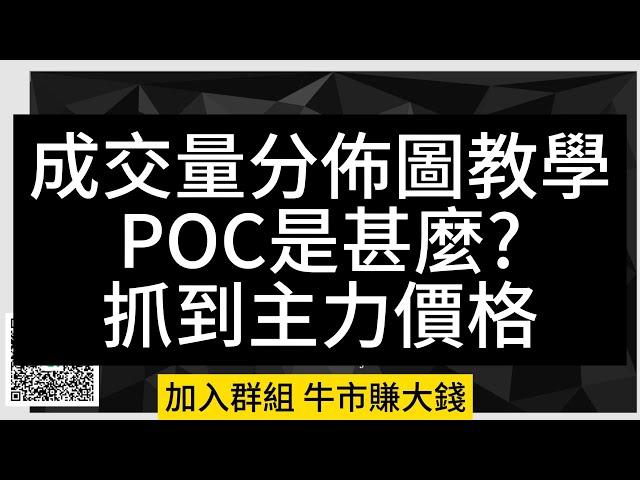 成交量分佈圖 POC VPVR 成交量的秘密 主力的足跡 教學 | ICT SMC教學 勝率超高 技術策略 訂單塊聰明錢策略