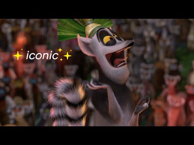 King Julien being an icon for over 11 minutes