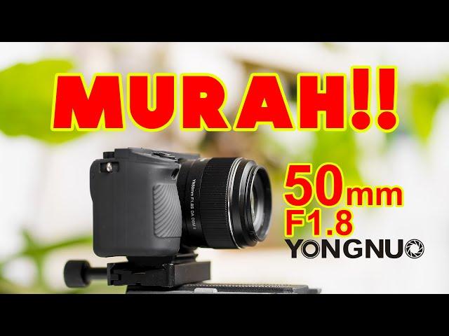 MURAH! YongNuo 50mm F1.8 s DA DSM II | Review Lensa Bokeh Sony a6400 a6500 a6600 a6700 ZV E-10 FX30