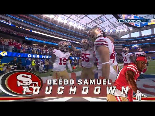 Deebo Samuel 44 Yard Catch and Run Touchdown!!! NFC CHAMPIONSHIP