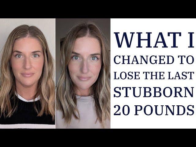 How I broke my stall and lost the last 20 pounds! #carnivorediet