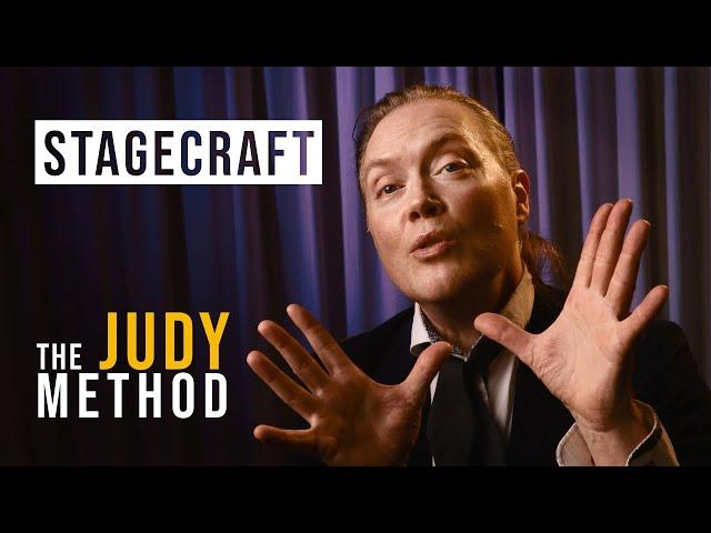 STAGECRAFT: Gesture - The Judy Method (Quick Tip)