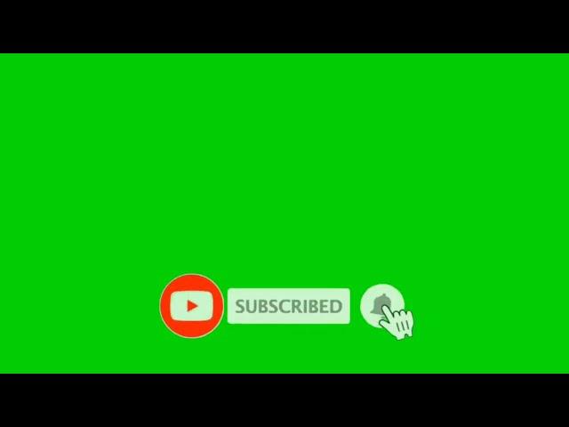 video subscriber free no copy claim  % Green Screen Subscribe Button free  No Copyright #mianzon