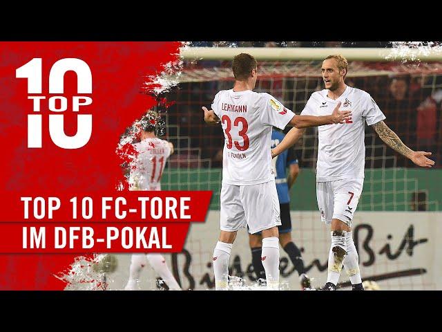 Top  FC-Tore im DFB-Pokal | Risse | Löhr | Littbarski | 1. FC Köln