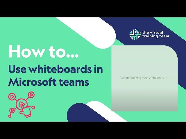 How to use whiteboards in Microsoft teams