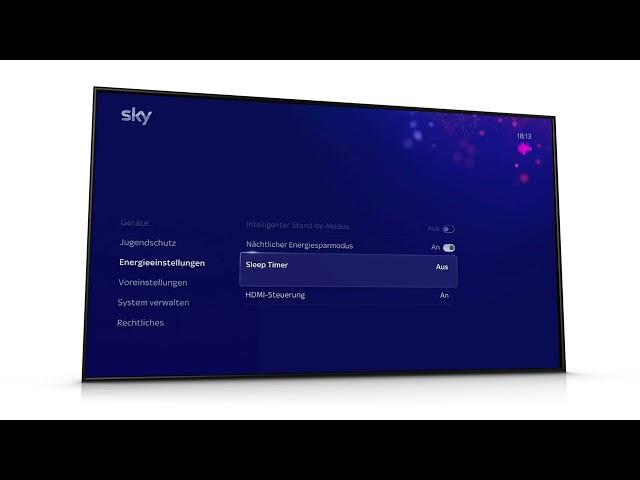 Sky Stream einfach erklärt | Einstellungen