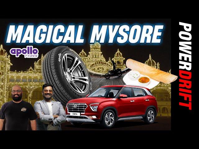Breakfast and Magic of Mysuru | Apollo Apterra Cross | PowerDrift | 4K
