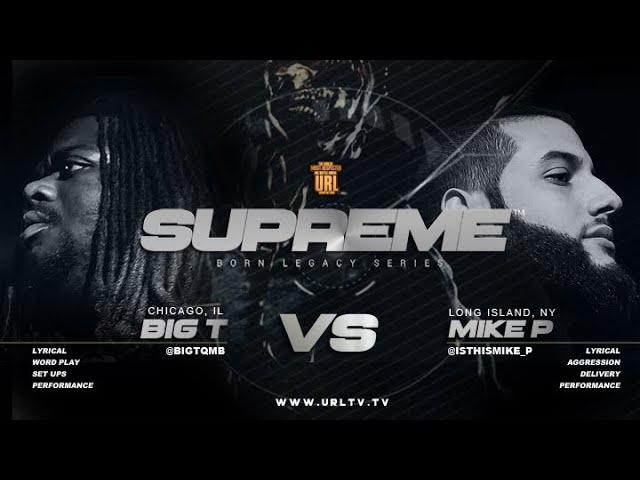 BIG T VS MIKE P SMACK/ URL RAP BATTLE | URLTV