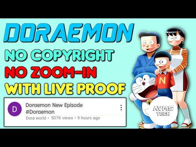 New Trick To Upload Doraemon On Youtube Without Copyright | Without Zoom | How To upload Doraemon