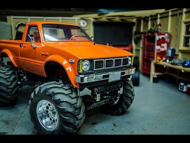 The HG P407 Tamiya Bruiser Clone from Banggood com, Part 2, Painting the Hilux