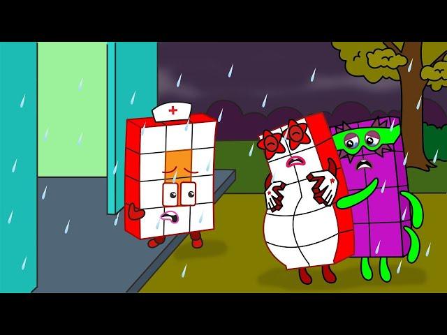 Revealed! Octonaughty is Actually a Good Person! - Numberblocks fanmade coloring story