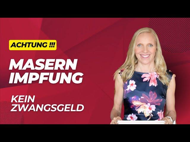 Masern - Impfnachweispflicht: kein Zwangsgeld! Was Eltern wissen müssen: