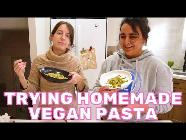 Make Pasta with Us | homemade pasta fail