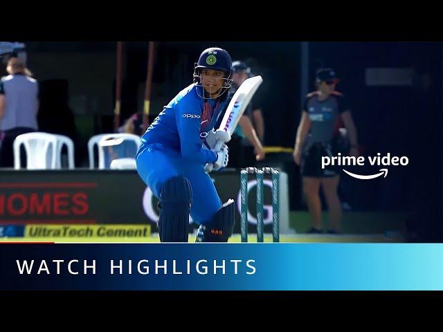 India Women vs New Zealand Women | 2nd ODI | Highlights | Amazon Prime Video