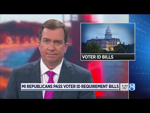 Michigan Republicans pass bills to add voter ID requirements