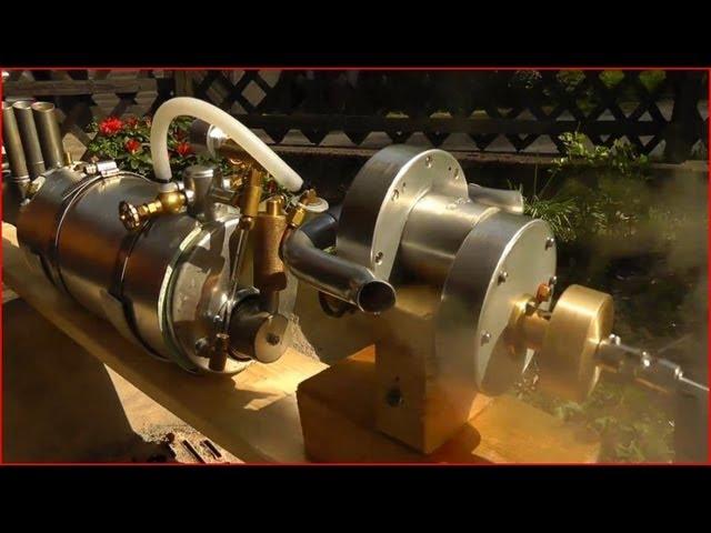 RC Live Steam Turbine Car Prototype "The Dart"