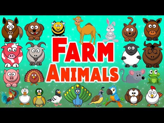 Farm Animal Sounds Song | Nursery Rhymes for Babies | LittleKidsTV