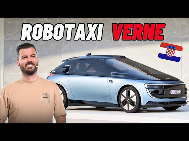 Mate Rimac otkrio je robotaxi VERNE!