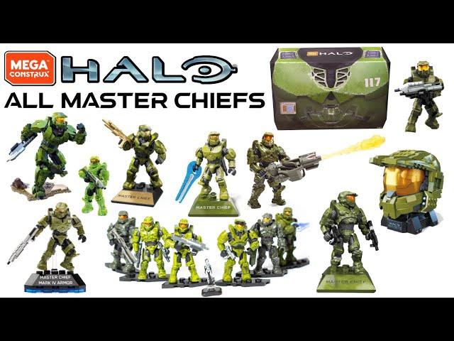 EVERY MASTER CHIEF By Mega Construx Halo