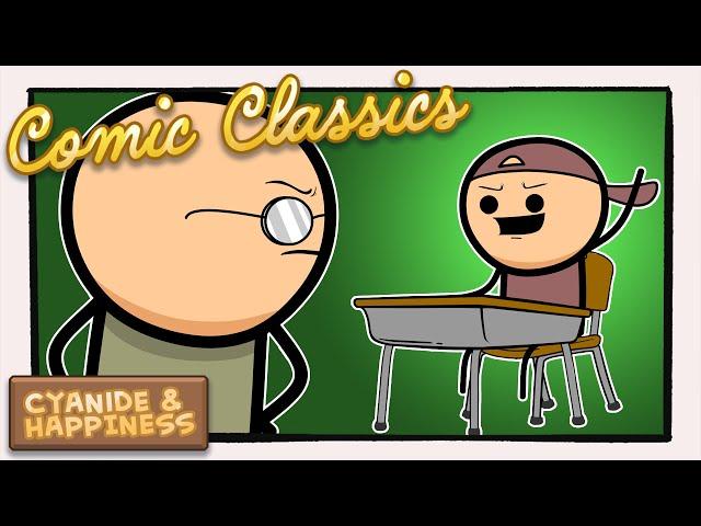 Hey Teacher | Cyanide & Happiness Comic Classics #shorts