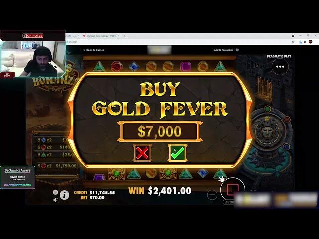 YASSUO TILT LOSES 25K ON GEMS BONANZA BONUS BUYS BUT THEN MAKES AN EPIC COMEBACK!