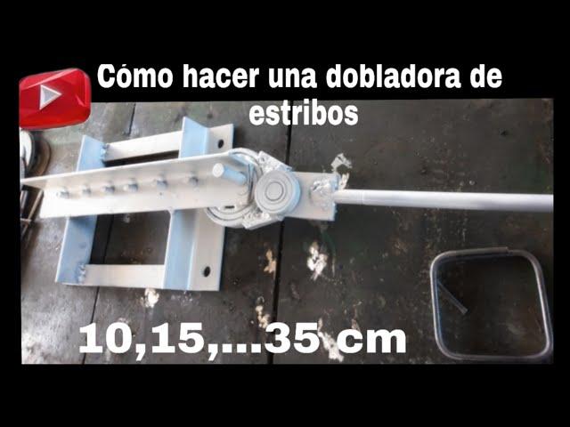 Cómo fabricar doblador de hierro o estribos para distintas medidas/How to make stirrups bender.