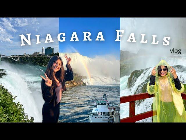 Niagara falls vlog | best places to visit, airbnb tour and food spots