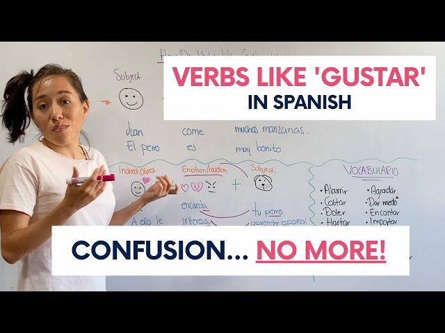 How Verbs Like Gustar Work: Never Confuse Them Again