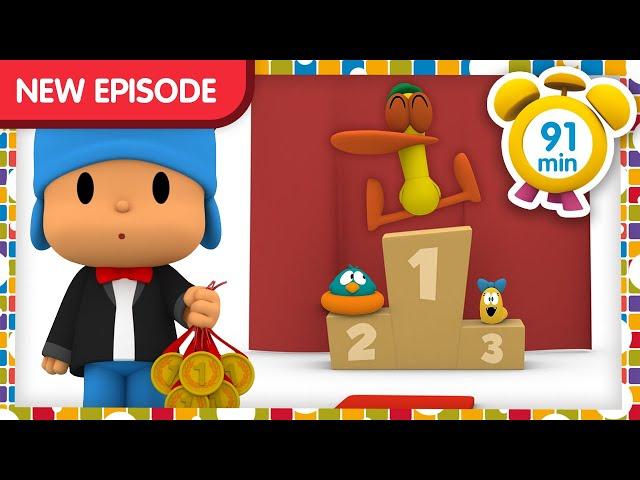  POCOYO in ENGLISH - Special 2021: Olympic Games [91 min] Full Episodes |VIDEOS & CARTOONS for KIDS
