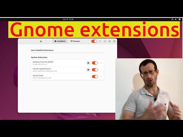 How to install Gnome extensions on Ubuntu 22.04